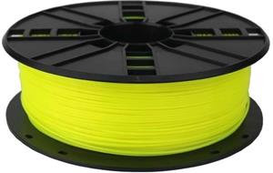 Gembird tlačová struna (filament), PLA, 1,75mm, fluorescenčná žltá