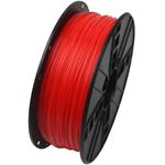 Gembird tlačová struna (filament), PLA, 1,75mm, fluorescent červená
