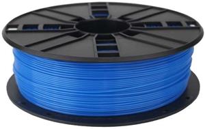 Gembird tlačová struna (filament), PLA, 1,75mm, fluorescent modrá