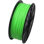 Gembird tlačová struna (filament), PLA, 1,75mm, fluorescent zelená