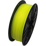 Gembird tlačová struna (filament), PLA, 1,75mm, fluorescent žltá