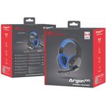 Genesis Argon 100, herné stereo slúchadlá, čierno-modré, 1x jack 4-pin