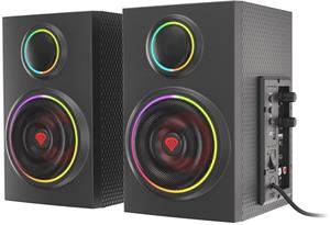 Genesis HELIUM 300BT ARGB, Reproduktory 2.0 24W  Bluetooth 5.0