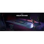 Genesis Holm 510, herný stôl, RGB podsvietenie, 3x USB 3.0, bezdrôtová nabíjačka