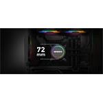 Genesis Hydria 240, vodné chladenie, ARGB, čierne