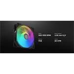 Genesis Hydria 240, vodné chladenie, ARGB, čierne