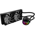 Genesis Hydria 240, vodné chladenie, ARGB, čierne