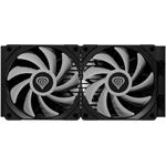 Genesis Hydria 240, vodné chladenie, ARGB, čierne