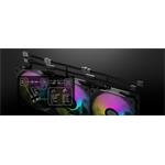 Genesis Hydria 360, vodné chladenie, ARGB, čierne