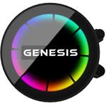 Genesis Hydria 360, vodné chladenie, ARGB, čierne
