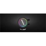 Genesis Hydria 360, vodné chladenie, čierne