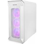 Genesis IRID 505 ARGB White MIDI Tower (USB 3.0), 4x 120mm ventilátory