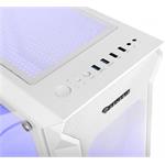 Genesis IRID 505 ARGB White MIDI Tower (USB 3.0), 4x 120mm ventilátory