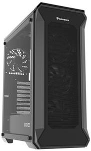 Genesis IRID 505F, čierna, Midi tower USB 3.0, 5x 120 mm ventilátory