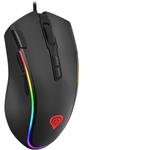 Genesis Krypton 700 G2 herná optická myš, 8000 DPI, RGB, software, čierna