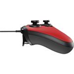 Genesis Mangan 300 gamepad pre PC, Switch, Mobil, červený