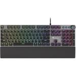 Genesis mechanická klávesnica THOR 401, US layout, RGB podsvietenie, software, Kailh hnedá