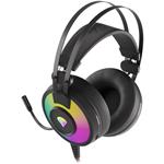Genesis NEON 600, herné stereo slúchadlá, čierne