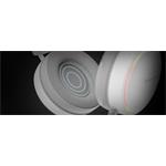 Genesis Neon 613 G2, herné slúchadlá s mikrofónom, biele