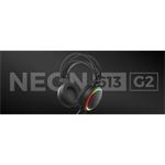 Genesis Neon 613 G2, herné slúchadlá s mikrofónom, čierne