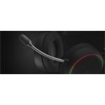 Genesis Neon 613 G2, herné slúchadlá s mikrofónom, čierne