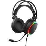 Genesis Neon 613 G2, herné slúchadlá s mikrofónom, čierne