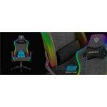 Genesis Nitro 660 Trit, herné kreslo, RGB, sivé