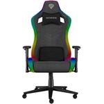 Genesis Nitro 660 Trit, herné kreslo, RGB, sivé