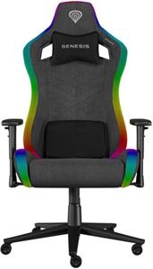Genesis Nitro 660 Trit, herné kreslo, RGB, sivé