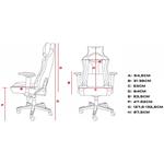 Genesis Nitro 790, herná stolička, čierno-červená