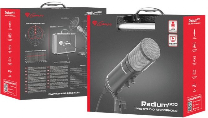 Microphone PC Gaming Tunisie - Genesis RADIUM 600 - MEGA PC
