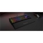 Genesis RUBID 600 TKL, ergonomická opierka zápästia ku klávesnici, 355x88mm, čierna