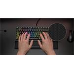 Genesis RUBID 600 TKL, ergonomická opierka zápästia ku klávesnici, 355x88mm, čierna