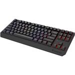 Genesis Thor 230 TKL RGB bezdrôtová herná klávesnica, Outemu Red, USB + Bluetooth, US layout, čierna