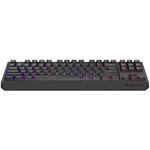 Genesis Thor 230 TKL RGB bezdrôtová herná klávesnica, Outemu Red, USB + Bluetooth, US layout, čierna