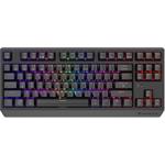 Genesis Thor 230 TKL RGB bezdrôtová herná klávesnica, Outemu Red, USB + Bluetooth, US layout, čierna