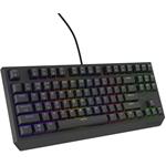 Genesis Thor 230 TKL RGB herná klávesnica, Outemu Brown, USB, US layout, čierna