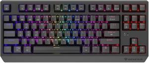 Genesis Thor 230 TKL RGB herná klávesnica, Outemu Panda, USB + Bluetooth, US layout, čierna