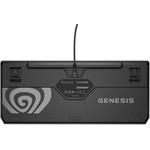 Genesis Thor 230 TKL RGB herná klávesnica, Outemu Panda, USB, US layout, Naval Blue Negative