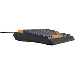 Genesis Thor 230 TKL RGB herná klávesnica, Outemu Panda, USB, US layout, Naval Blue Negative