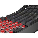 Genesis Thor 230 TKL RGB herná klávesnica, Outemu Red, USB, US layout, čierna