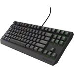 Genesis Thor 230 TKL RGB herná klávesnica, Outemu Red, USB, US layout, čierna