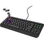 Genesis Thor 230 TKL RGB herná klávesnica, Outemu Red, USB, US layout, čierna