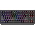 Genesis Thor 230 TKL RGB herná klávesnica, Outemu Silent Lemon, USB + Bluetooth, US layout, čierna