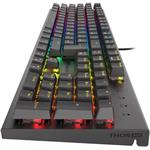 Genesis Thor 303 RGB herná mechanická klávesnica, Outemu Red, CZ-SK layout, čierna