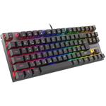 Genesis THOR 303 TKL RGB Outemu Red herná mechanická klávesnica drôtová, USB, CZ SK layout, čierna