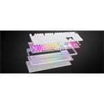 Genesis Thor 404, herná mechanická klávesnica, US, biela