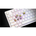 Genesis Thor 404 RGB herna mechanická klávesnica, Gateron Yellow Pro, US layout, biela