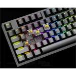 Genesis Thor 404 RGB herna mechanická klávesnica, Gateron Yellow Pro, US layout, čierna