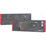 Genesis Thor 420 RGB US, plochá mechanická klávesnica, Content Slim Blue switch, software